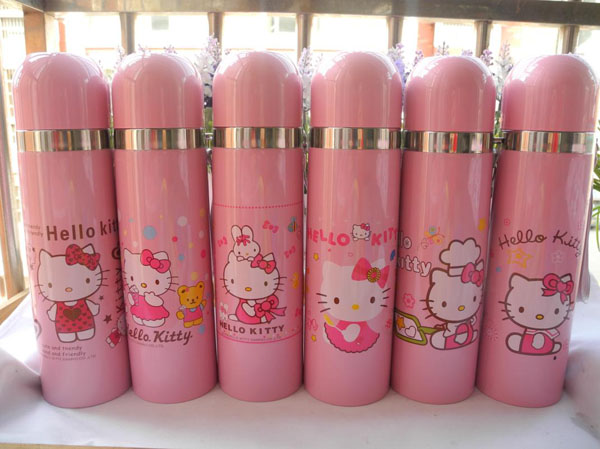 Bình giữ nhiệt inox cao cấp hello kitty