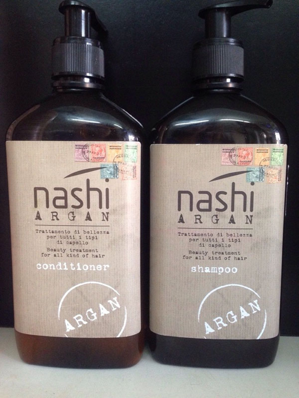 Bán sỉ cặp dầu gội và xả Nashi Argan