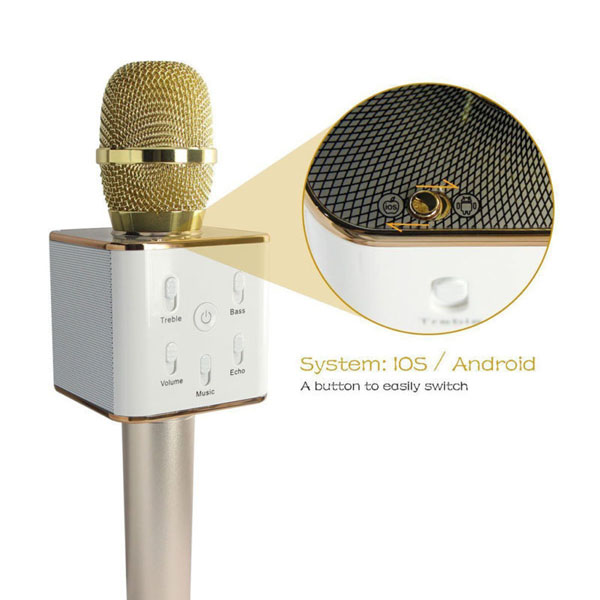 Micro hát karaoke kiêm loa bluetooth Tuxun Q7
