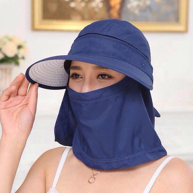 Mũ khẩu trang chống nắng mẫu số 5