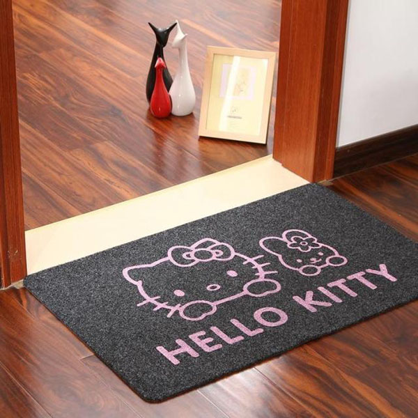 Thảm lau chân hello kitty đáng yêu