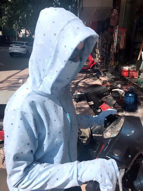 Áo nắng nỉ da cá Lansent 2in1