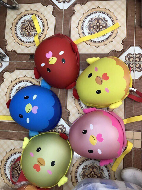 Balo gà con nghộ nghĩnh cho bé