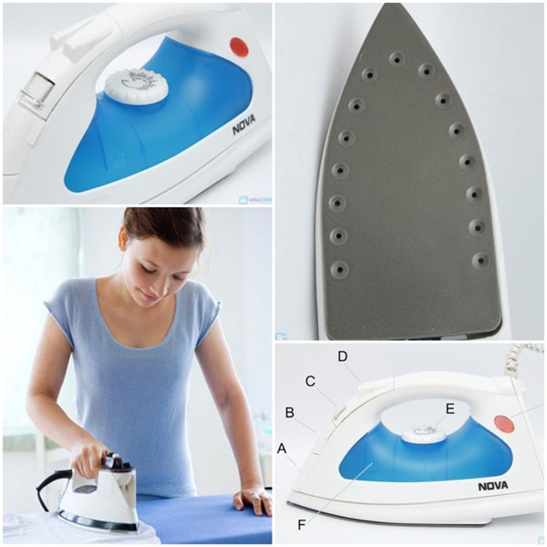 Bàn là hơi nước nova jk-501