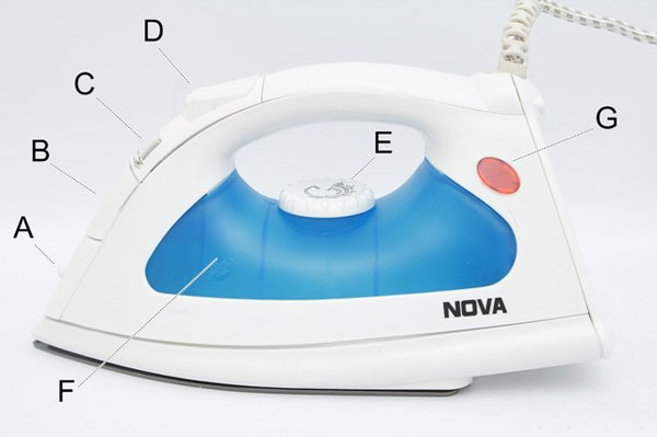 Bán buôn bàn là hơi nước nova jk-501 tiện dụng