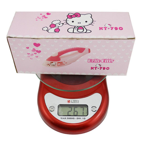 Bàn là mini du lịch Hello kitty