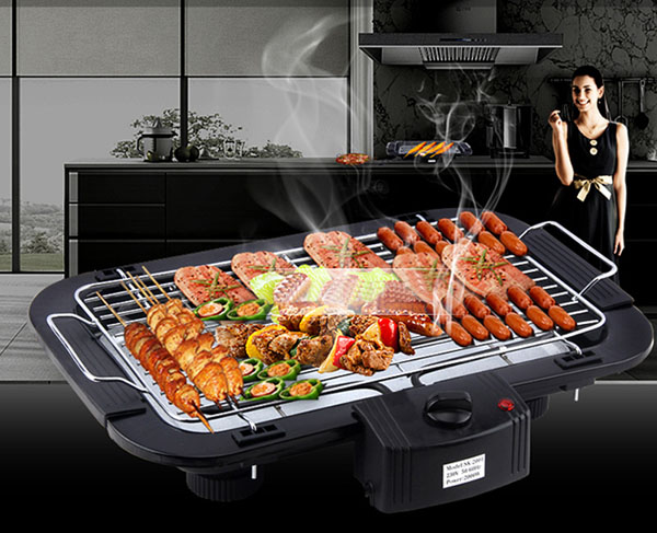 Bán sỉ bếp nướng không khói Electric barbecue grill 2000w