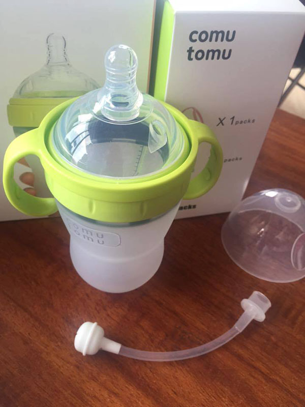 Bình sữa Comu tomu 240ml siêu mềm