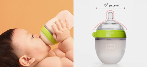 Bình sữa Comotomo 250ml cao cấp cho bé
