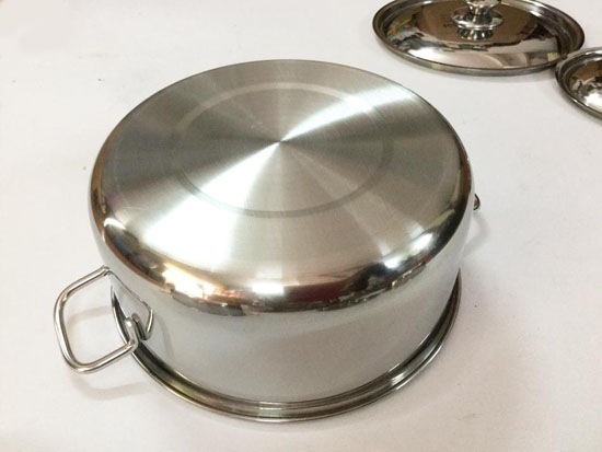Bán sỉ bộ 3 nồi inox Sharp cho bếp từ