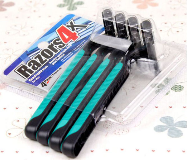 Bộ 4 dao cạo Razors loại 3 lưỡi