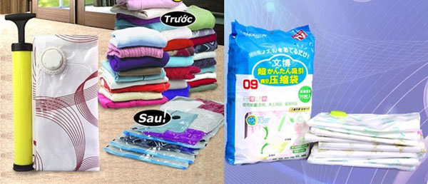 Bộ 8 túi hút chân không kèm bơm giá rẻ