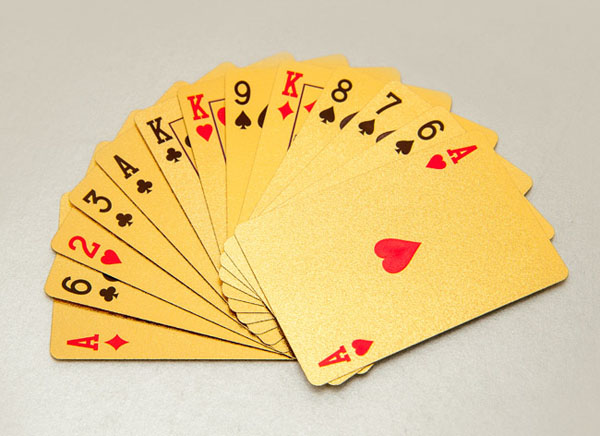 Bán sỉ bộ bài tây mạ vàng 24k