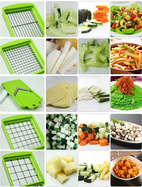 bán buôn bộ cắt gọt rau củ quả nicer dicer plus