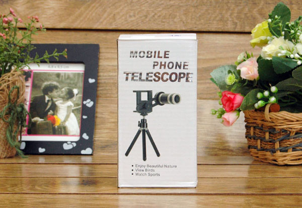 Bộ chân đế Tripod và Lens Tele zoom 8x cho điện thoại