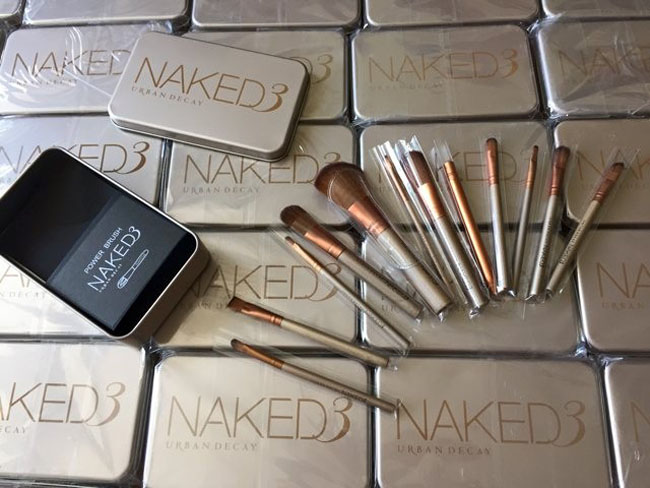Bán sỉ bộ cọ trang điểm cá nhân Naked 3 urban decay
