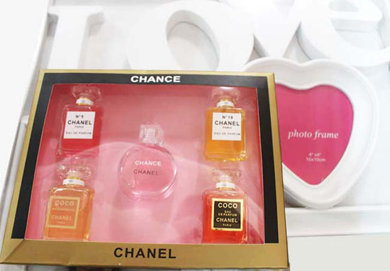 Bán buôn bộ combo 5 chai nước hoa Chanel