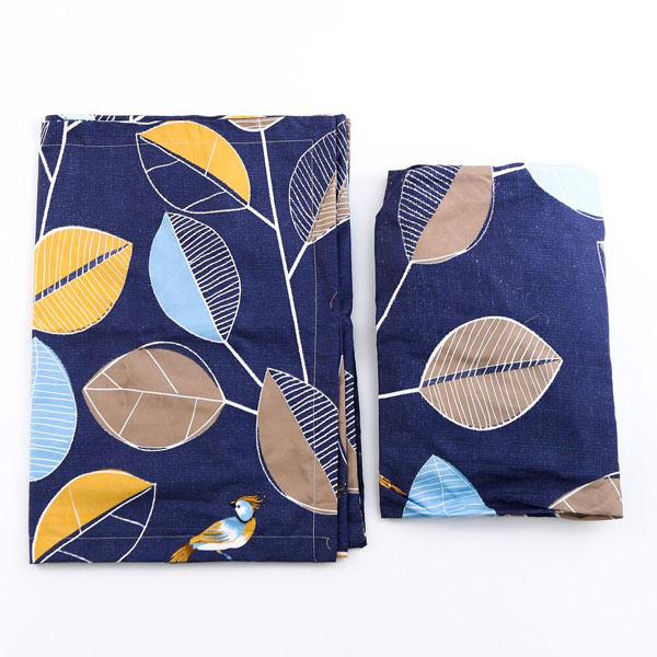 Bộ ga chun & 2 vỏ gối cotton poly mềm mại