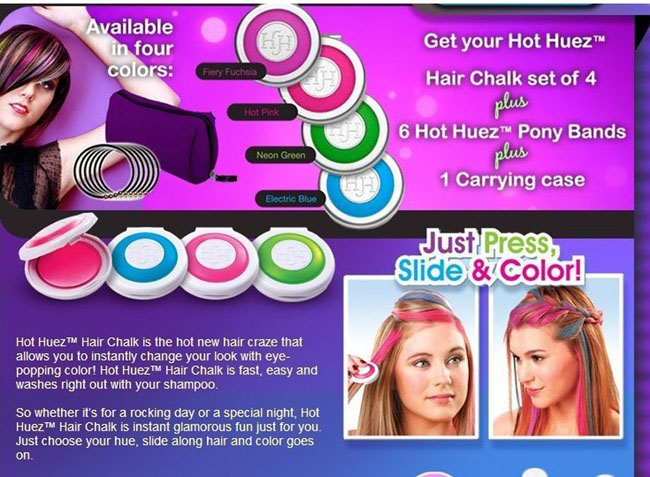 Bán sỉ Phấn nhuộm tóc Hot Huez