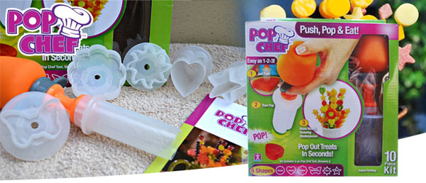 Bán sỉ bộ khuôn cắt trái cây Pop Chef