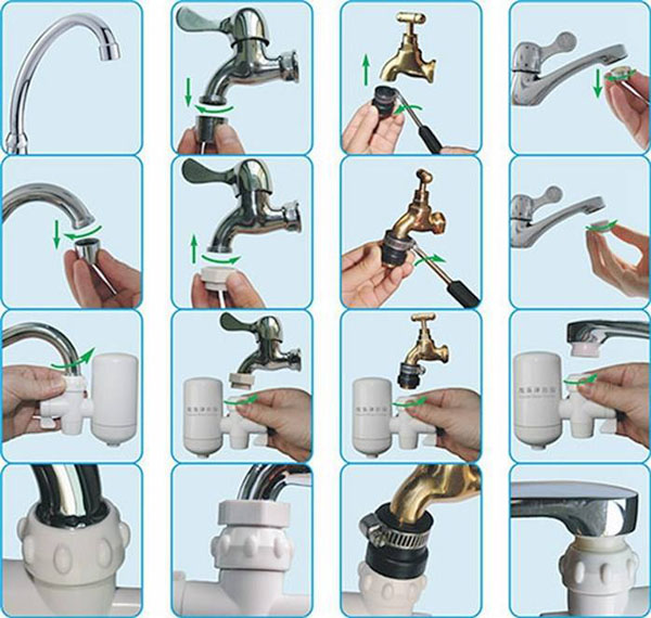 Bán buôn bộ lọc nước tự động tại vòi
