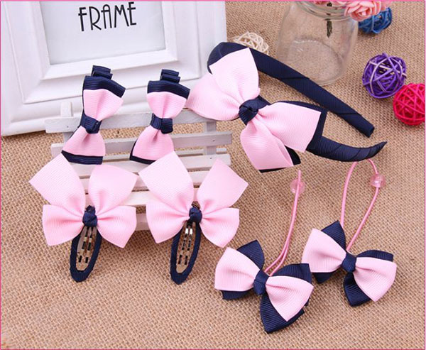 Bộ nơ buộc tóc đáng yêu cho bé
