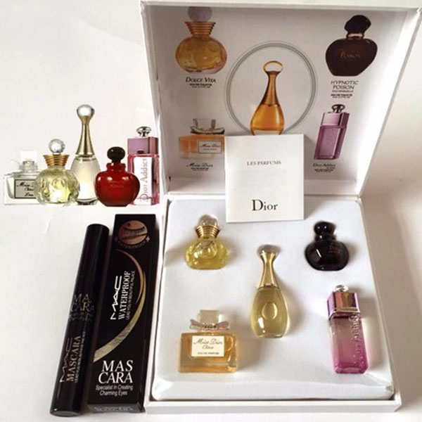 Bộ nước hoa dior hộp vuông sang trọng