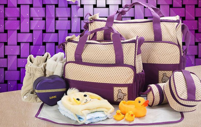 Bộ túi 5 chi tiết dành cho mẹ và bé