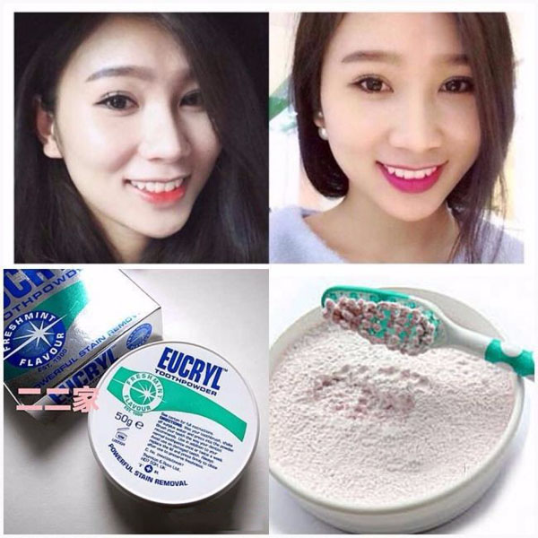 Bán buôn bột tẩy trắng răng Eucryl - Anh Quốc