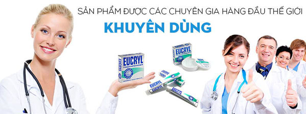 Bán buôn bột tẩy trắng răng Eucryl - Anh Quốc