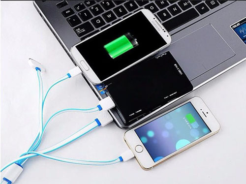 Cáp sạc điện thoại đa năng 4 cổng