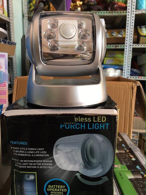 Đèn chống trộm wireless led light