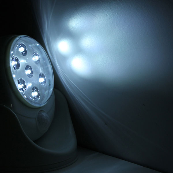 Đèn led cảm ứng xoay 360 độ giá rẻ