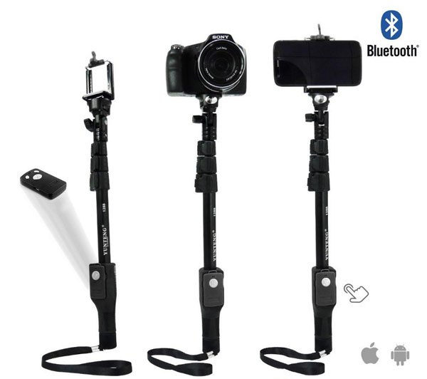 Bán buôn gậy chụp hình tự sướng Yunteng YT1288 Bluetooth