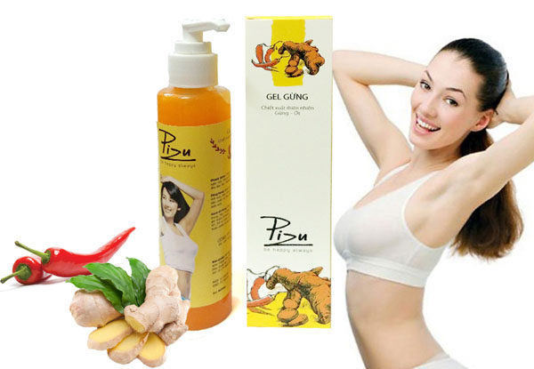 Bán sỉ Gel gừng tan mỡ Pizu