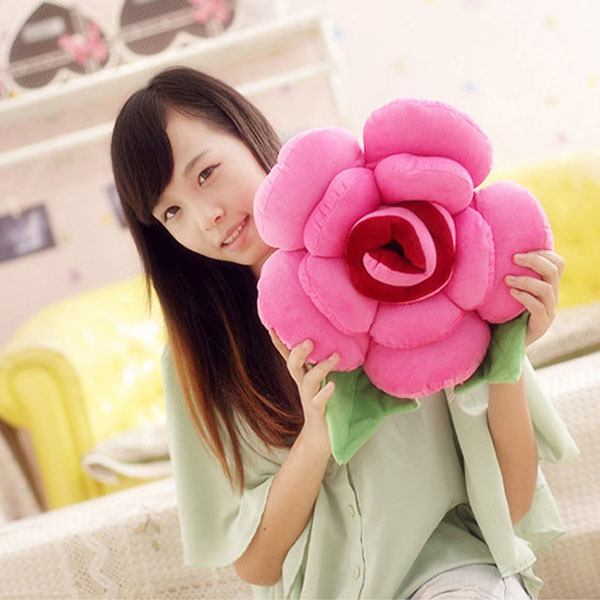 Bán buôn gối ôm hình hoa hồng giá rẻ