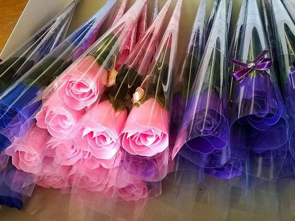 Hoa hồng sáp thơm vĩnh cửu 1 bông