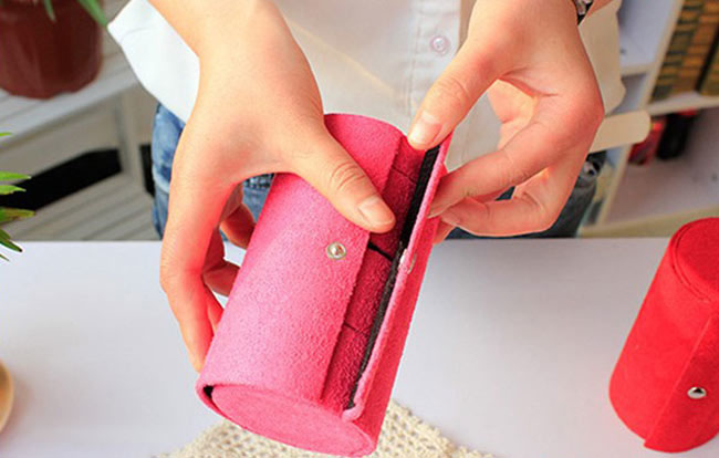 Bán sỉ hộp đựng đồ trang sức hình trụ tròn