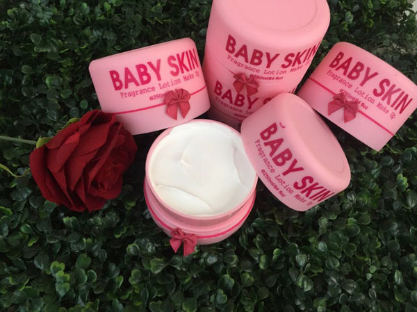Bán buôn kem dưỡng trắng da toàn thân Baby Skin