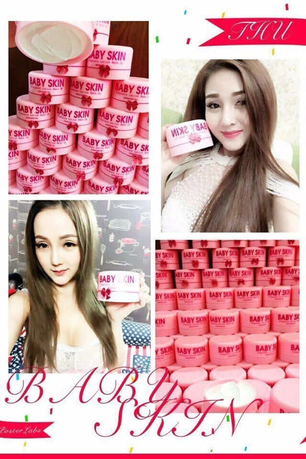 Kem dưỡng trắng da toàn thân Baby Skin