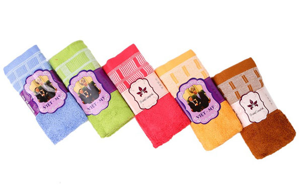 Bán buôn khăn mặt sợi tre Việt Mỹ