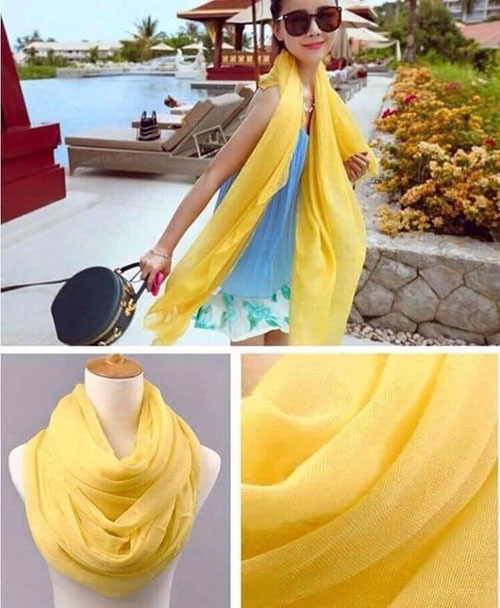 Khăn quàng cổ thời trang HM cho bạn gái