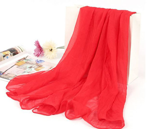 Khăn quàng cổ thời trang vải thô mềm