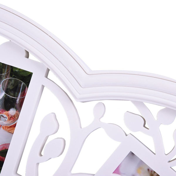 Bán buôn khung ảnh hình trái tim màu trắng tường