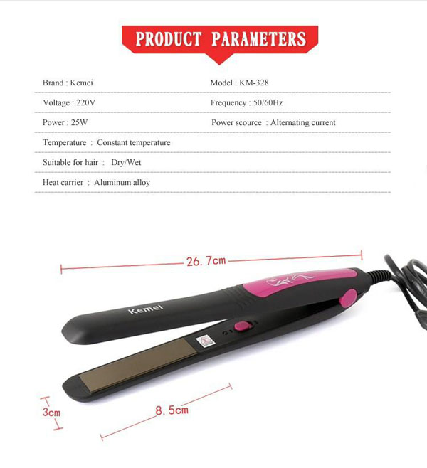 Bán buôn máy duỗi tóc Kemei KM-328
