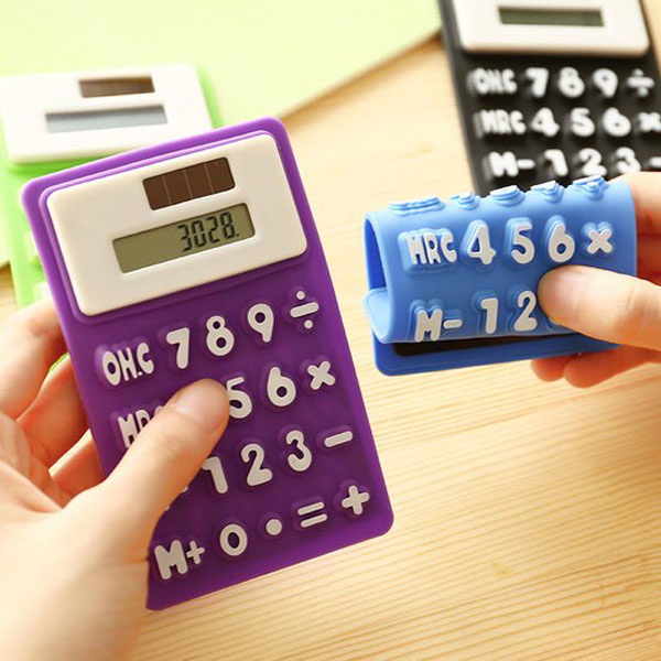 Máy tính cầm tay uốn dẻo độc đáo