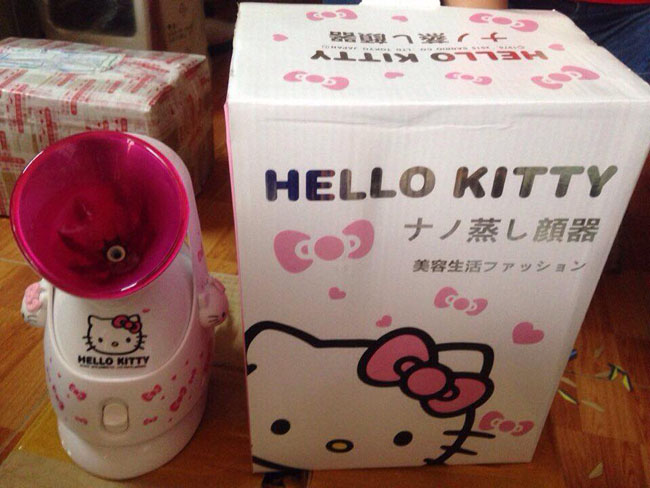 Máy xông hơi mặt Hello Kitty