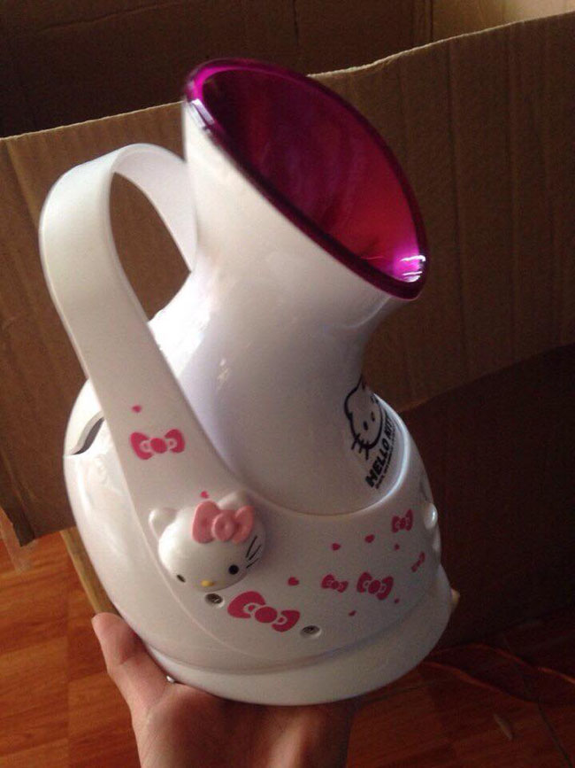 Bán sỉ Máy xông hơi mặt Hello Kitty