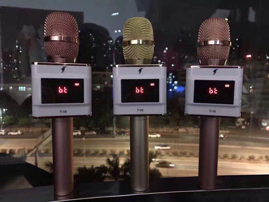 Mic karaoke kèm loa T-10