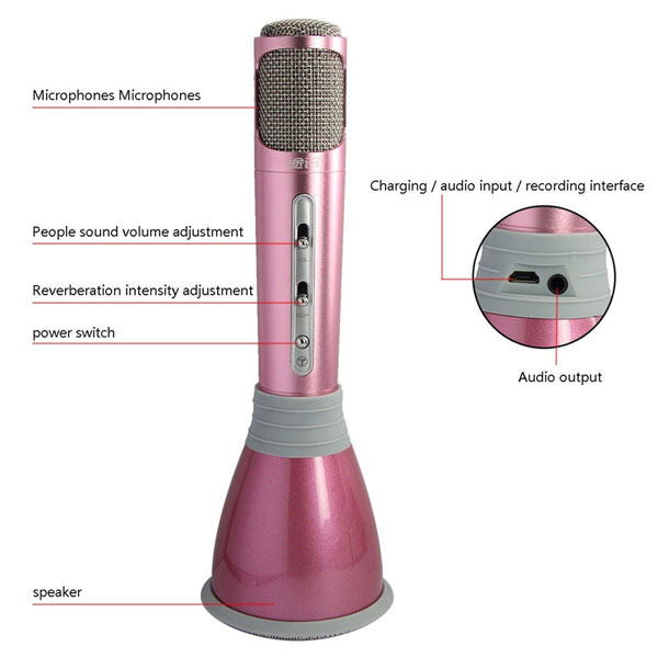Bán sỉ micro kiêm loa bluetooth Tuxun K068